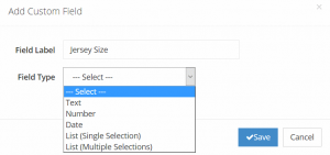 Custom Member Fields 1